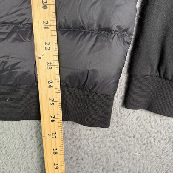 Polo Ralph Lauren Hybrid Puffer Jacket Mens S Black Full Zip Quilted Duck Down - Picture 10 of 12